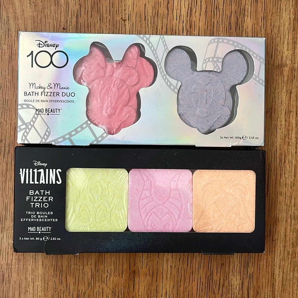 Disney bath fizzer bundle